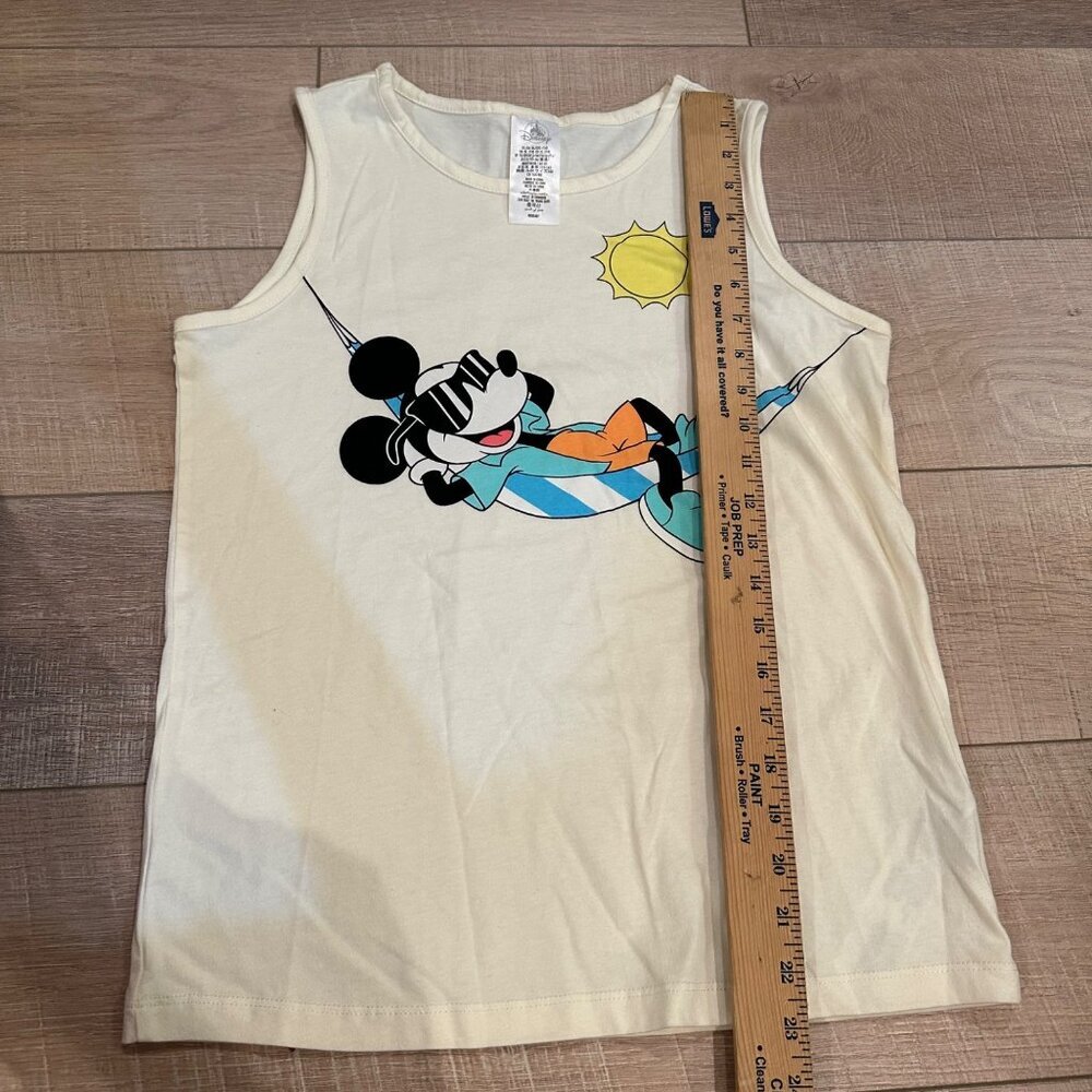 DISNEY YOUTH XL 14 MICKEY MOUSE SLEEVELESS TANK T SHIRT - Picture 4 of 8